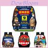Mochila Escolar Roblox de Grande Capacidade Leve em Tecido Oxford Para Crianças Meninos Meninas