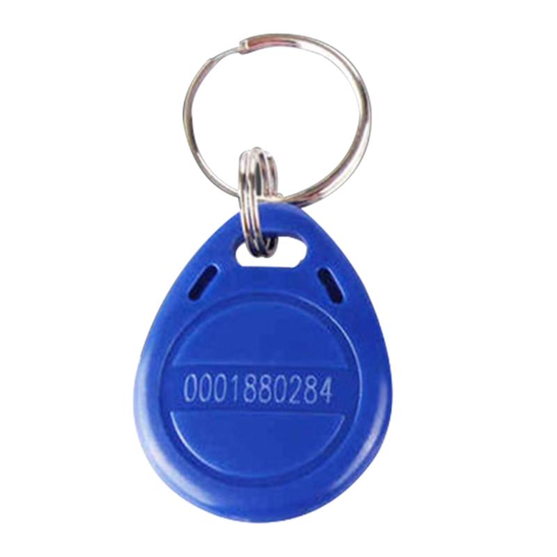 TK4100 RFID Keyfobs Keychain Tags Access Control for Key Cards Proximity Keychains for Smart ID Keycard for Key Fob Drop