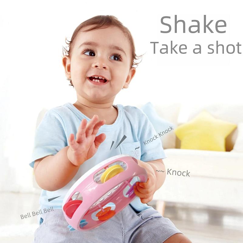 Baby Toys 6 12 Months Musical Instruments Hand Drum Shaking Rattlers Infant Kids Montessori Interactive Music Educational Toys