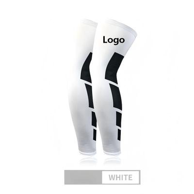 Kompressions-Beinlinge in voller Länge Hohe Elastizität Atmungsaktives Polyester Herren Damen Laufen Basketball Radfahren OEM