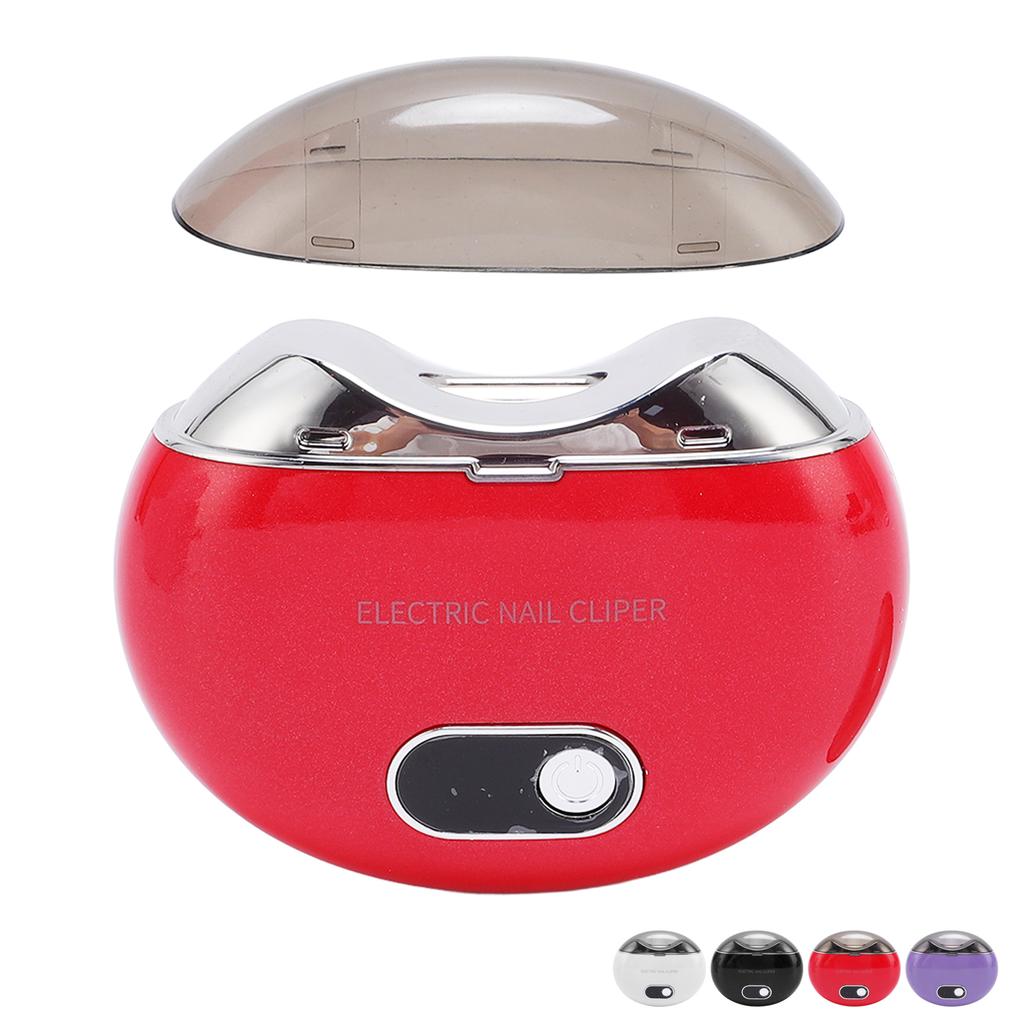 3 Gears Automatic Electric Nail Clipper Low Noise Nail Clip Storage Safety Electric Nail Trimmer For