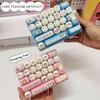 1Pcs 2026  Cute 26-Key Stress-Relief Keyboard Creative Mechanical Healing Hanging Decoration Small Gift Accessory