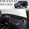 FOR ICKX K2 2013-2016 Car Dash Mat Dashmat Dashboard  Cover Sun Shade Dash Board Cover Carpet  Accessories