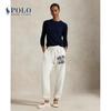 Polo Ralph Lauren Drawstring Fleece Comfortable Long Pants Knitted Sports Pants Women bottoms WMPOPNTNBQ20293