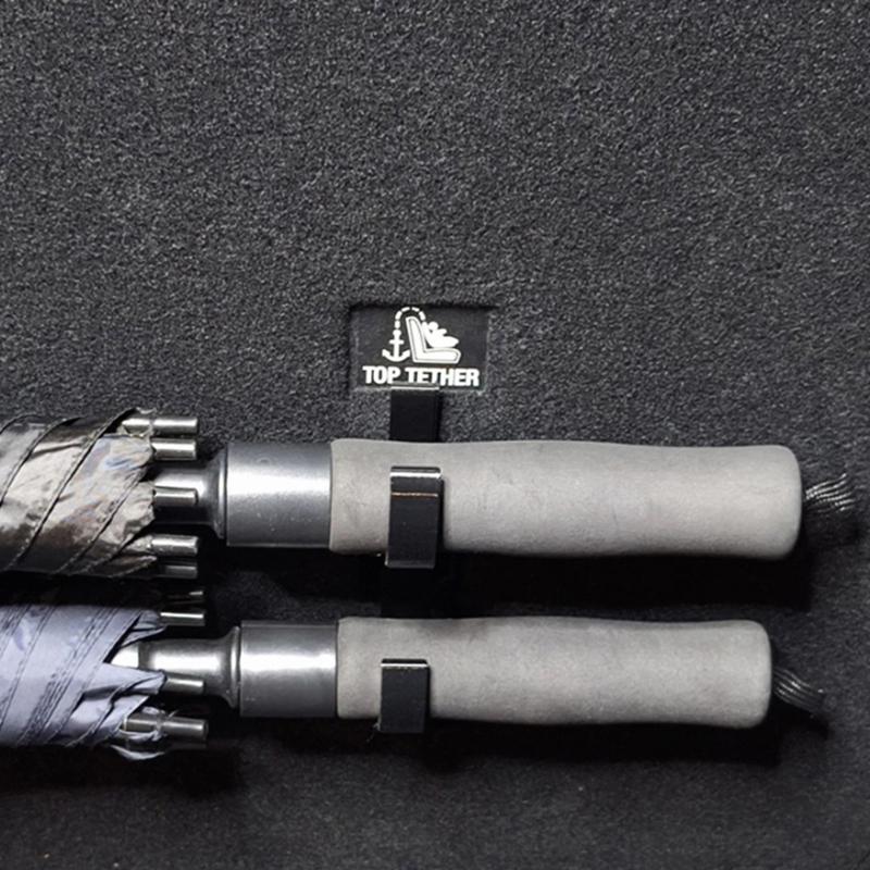 

Car Umbrella Holder Car Trunk Hook Umbrella Mount Plant Towel Hook Auto Accessories Universal Internal Storage Organizer Holders чёрный