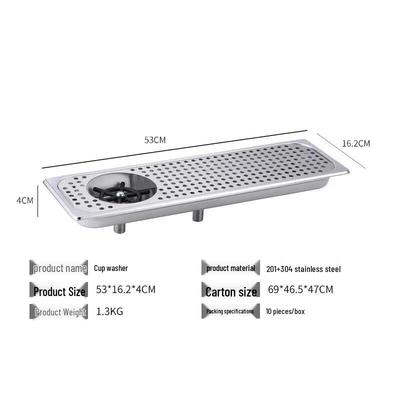Embedded Automatic Stainless Steel Cup Rinser