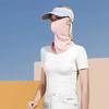Summer Women's Sunscreen Face Mask, Outdoor Cycling Mask, Scarf, Ice Silk Mask, Neck Protection, UV Protection, Breathable