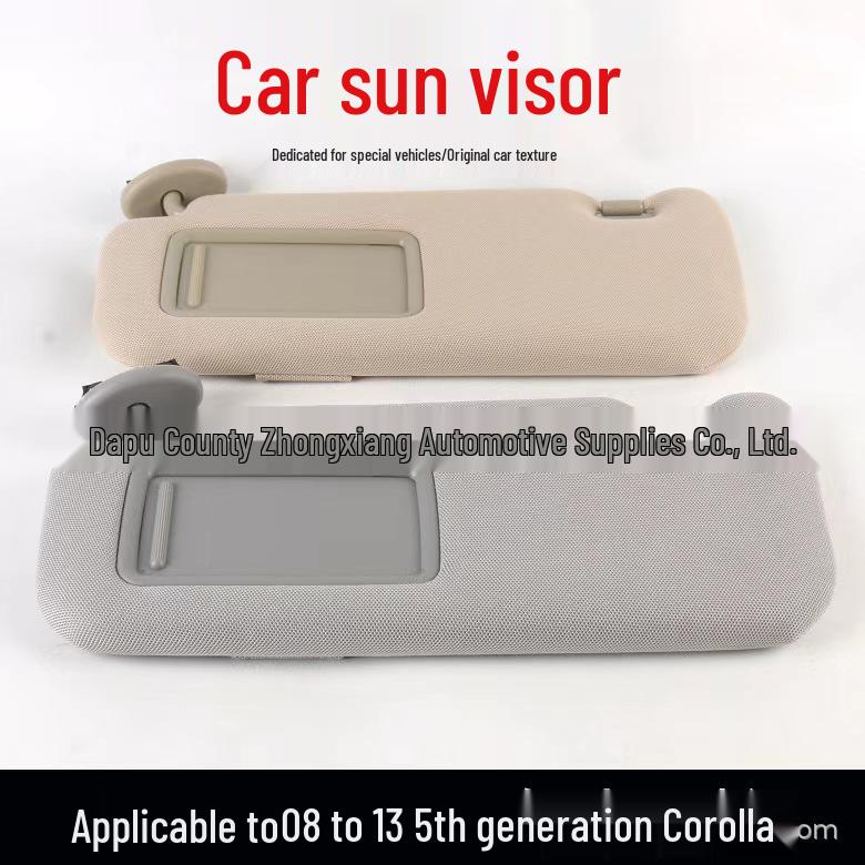2007-2013 Corolla Sun Visor with Makeup Mirror and Sunshade