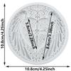 Baroque Style Silicone Mold Angel Wings Fondant Molds Cake Decorating Tools Cupcake Topper Candy Sugar Craft Gum Paste Polymer Clay