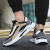 Men's shoes breathable lace-up running shoes men's casual shoes fashion versatile daily sports shoes trendy travel shoes