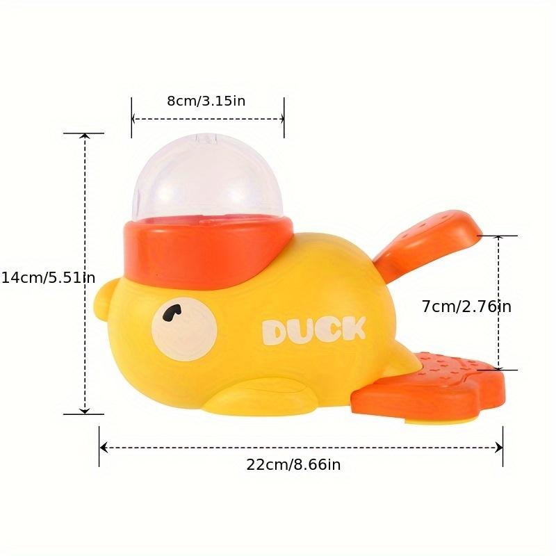 Interactive Dog Snack Dispenser Toy - Slow Feeder Puzzle Feeder, Duck Design, Encourages Healthy Eating & Mental Development, Perfect for All Breed