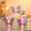 LED Solar Butterfly Fairy Lights String Outdoor Fairy Lamp Room Curtain Light for Girls Birthday Wedding Party Garden Decoration