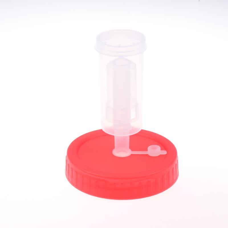 Waterless Fermenting Airlock Lids Covers With One-Way Exhaust Valves For Wide Mouth Mason Jar Sealed Lid Kitchen Supplies