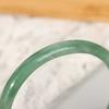 1Pcs Imitation Natural Jade Solid Color Bangles Vintage Palace Simple Glass Bracelet Chinese Style Ancient Jewelry