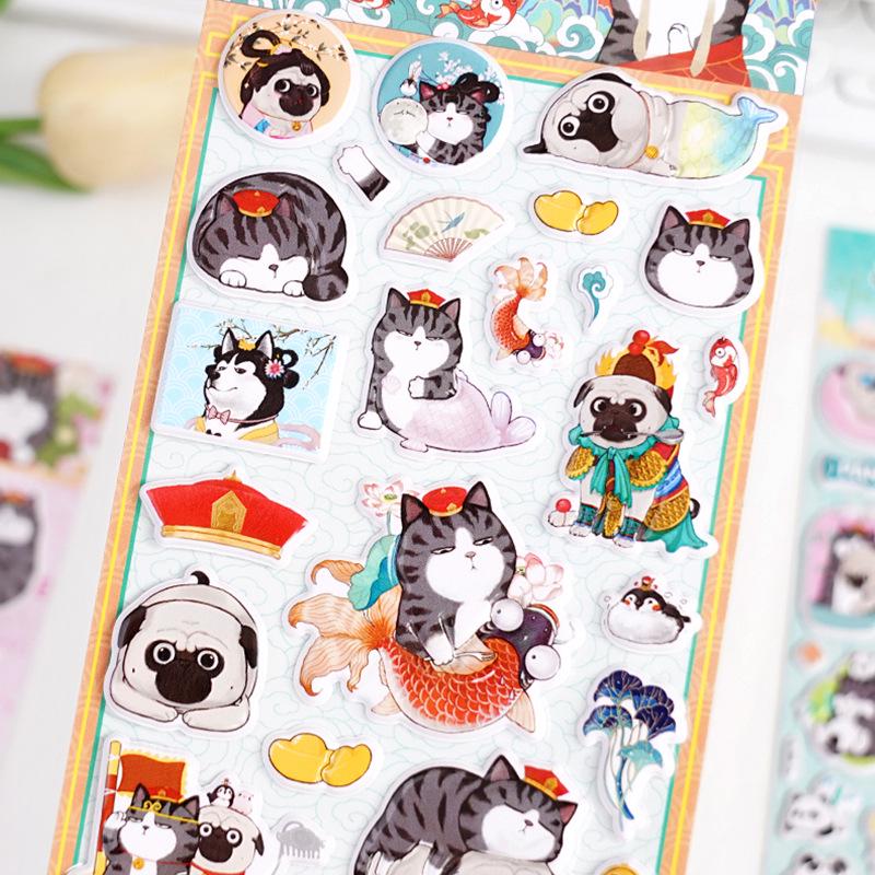 Genuine Our Cat 3D Foam Stickers Cartoon Anime Phone Case Decoration