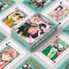 Anime Poker Spielzeug SPY×Family Spielkarten Anya Loid Forger Cosplay Hardcover Sammlung Geschenk