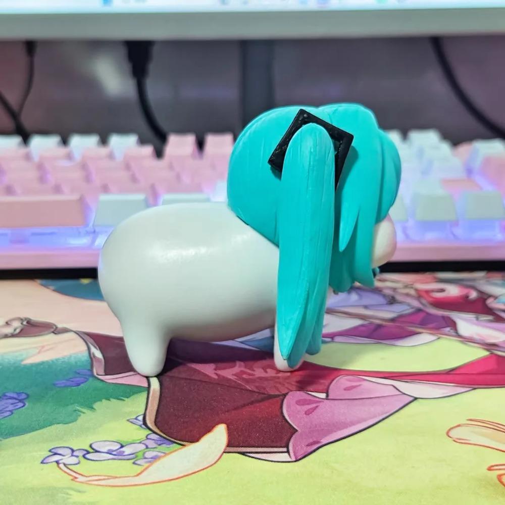 7cm Heiß Hatsune Miku Actionfiguren Q Version PVC Anime Modellfiguren Kawaii Cartoon Niedlich Desktop Dekoration Spielzeug Festival Geschenk