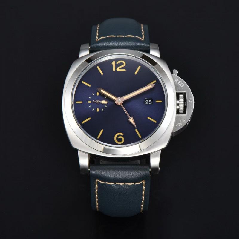 Men's Luxury Carbon Fiber Sports Watch - Sea Buckthorn Dial, Lumino Series, Fully Automatic Mechanical