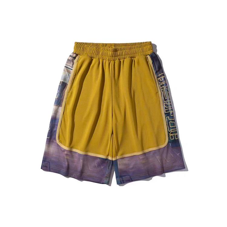 Баскетбольные шорты Li Ning мужские желтые AAPP343-2 XXL
