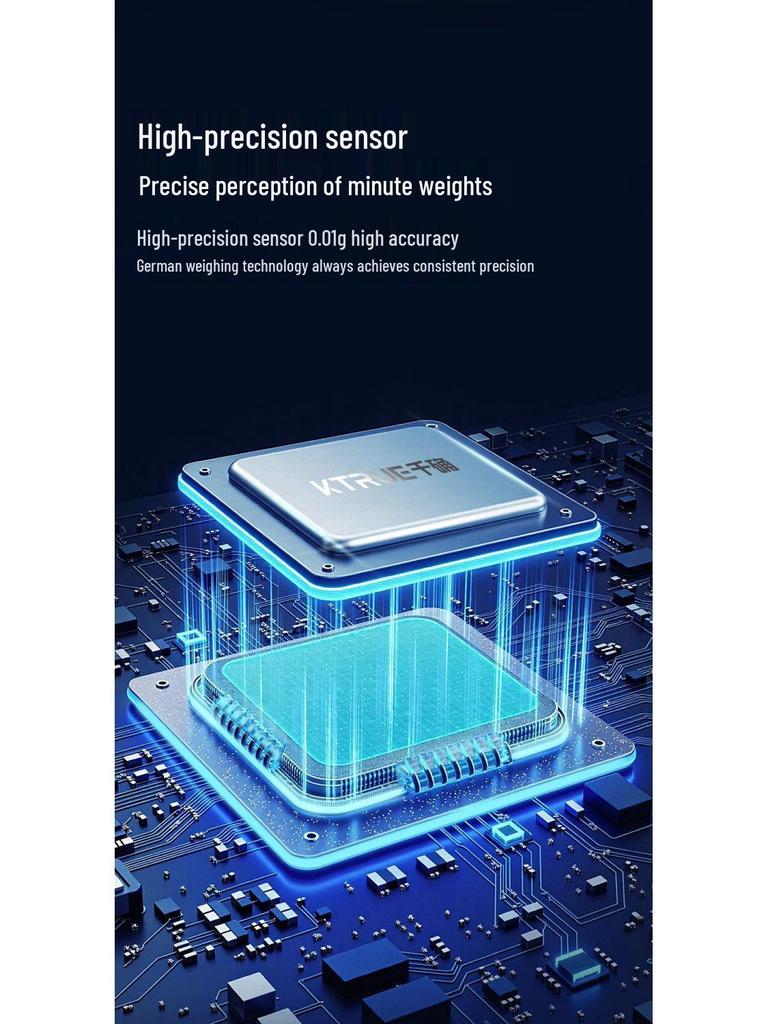 High-Precision 0.01g Rechargeable Kitchen & Baking Scale