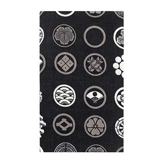 Hamamono Tenugui Towel - Mon (Pattern) - Yokohama Textile Brand, Japanese Traditional Goods, 100% Cotton