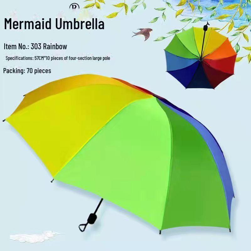 

Очень большой усиленный складной зонт для трех человек для мужчин и женщин