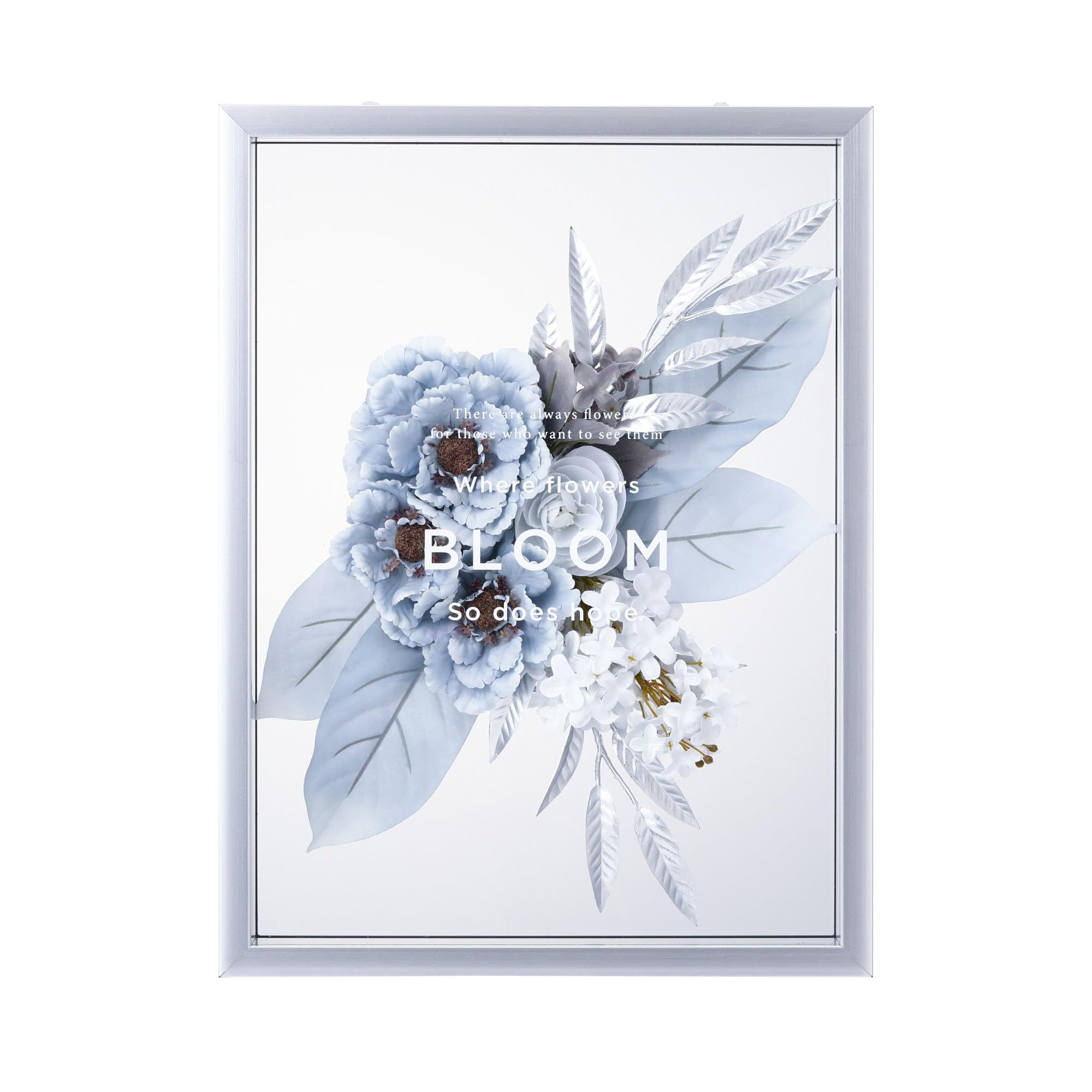 

Francfranc Francfranc Art Flower Art Board Blue