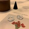 S925 Sterling Silver Open Ring for Women - Stylish, Versatile, High-End Feel, Ideal for Index Finger, Japanese & Korean Inspiration.