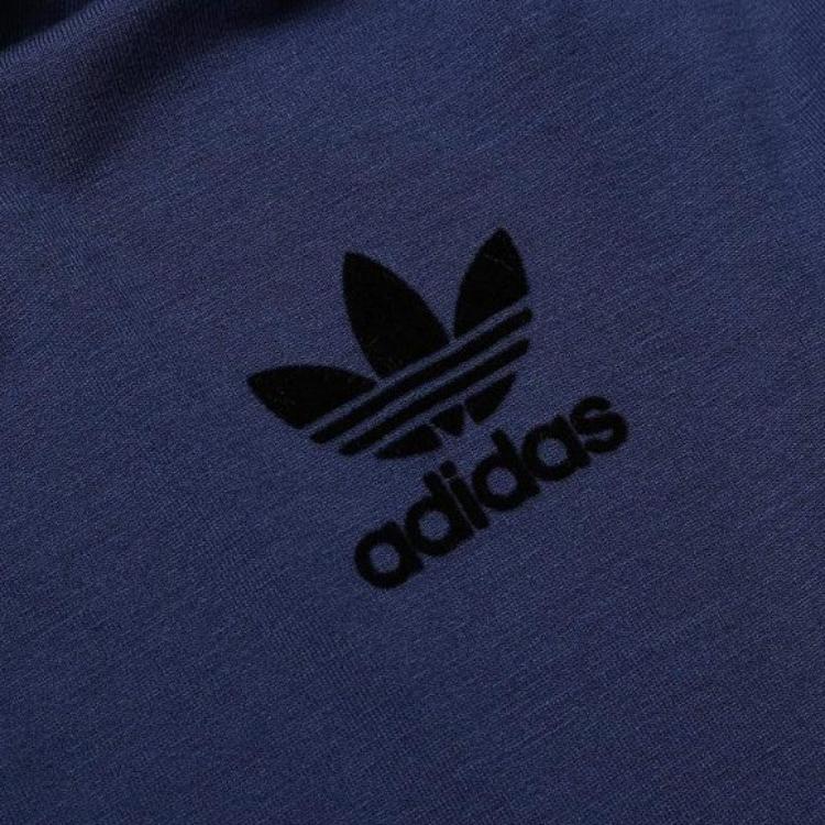 Adidas Originals Casual Sports Round Neck Short Sleeve T-Shirt Women Tops Dark-Indigo CE3718