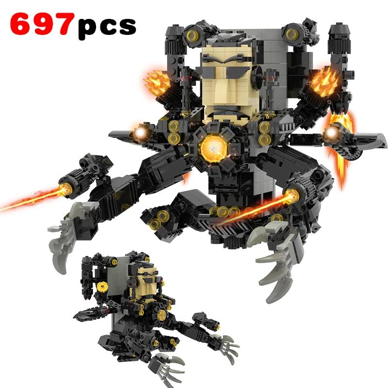 Vânzare de lichidare Toalete Skibidii Blocuri de construit Jucării Titan Clock King TV Man Figurine Cărămizi pentru Copil Idei de Paște Cadou Vânzare en-gros