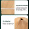 Home Aromatherapy Machine Night Light Humidifier Onion Wood Grain Aromatherapy Machine Essential Oil Aromatherapy Machine Automatic Fragrance Diffuser