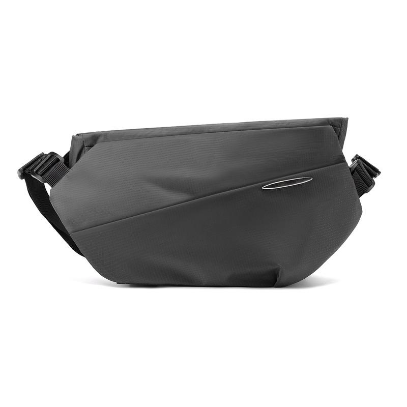 

Мужская сумка через плечо, складная нагрудная сумка, мужская сумка через плечо для езды на мотоцикле, спортивная сумка серый