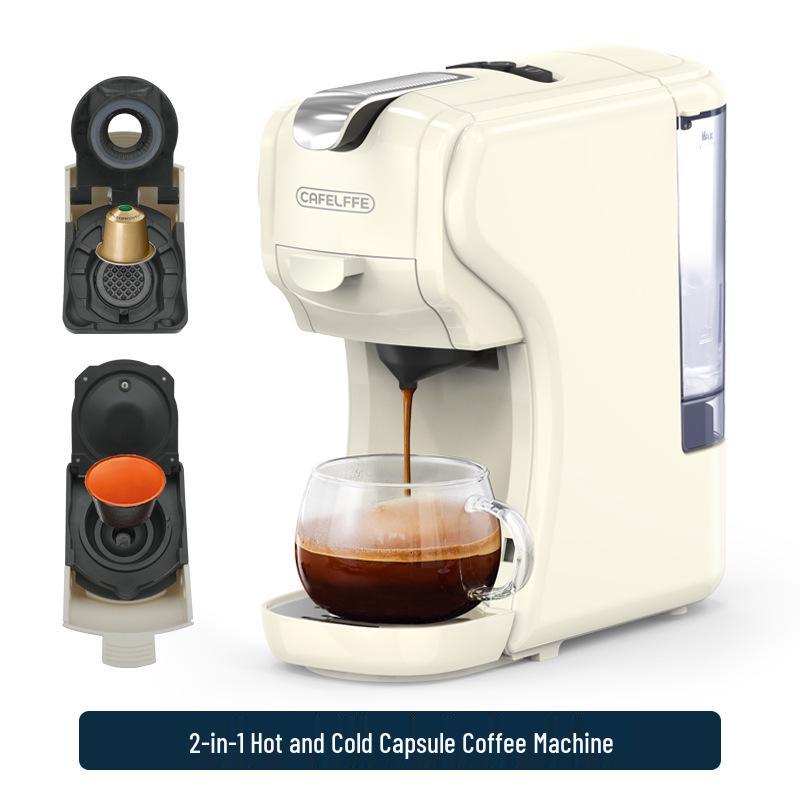 CAFELFFE Automatic Italian-Style Capsule Coffee Machine for Home & Hotel CN Plug (3C)