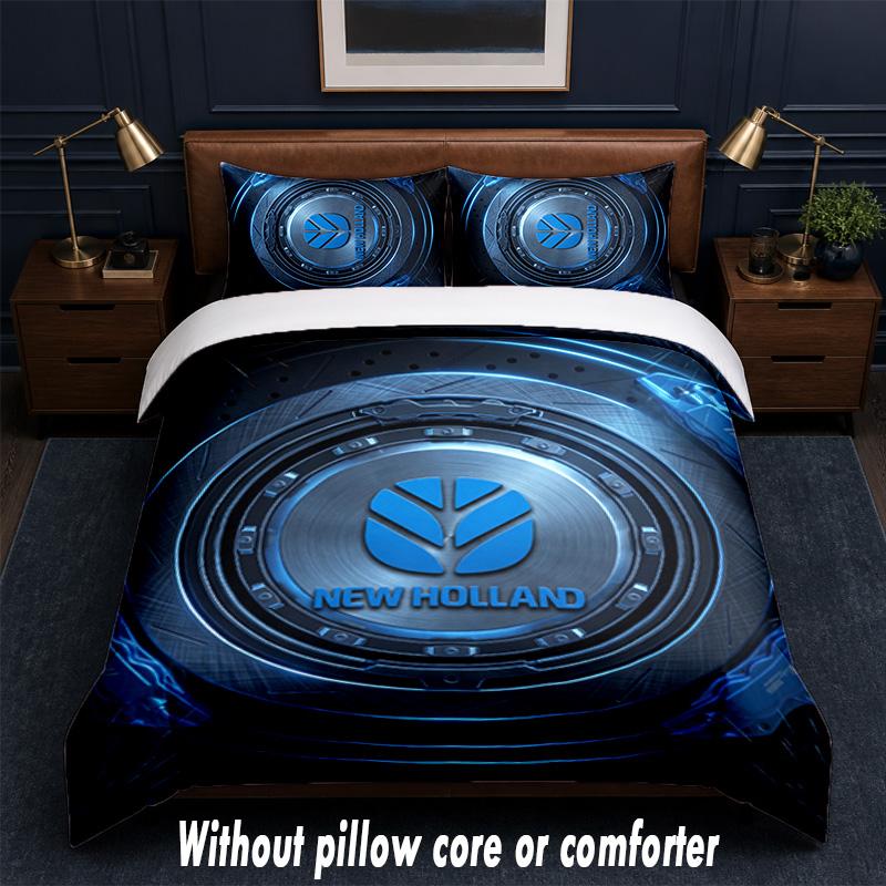 New Holland Design Bed Bedding Set 1 Duvet Cover + 2 Pillowcases Soft Breathable Household Bed Linens