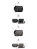 Korean Style Trendy Men's Unisex Canvas Crossbody/Shoulder Student Messenger Bag
