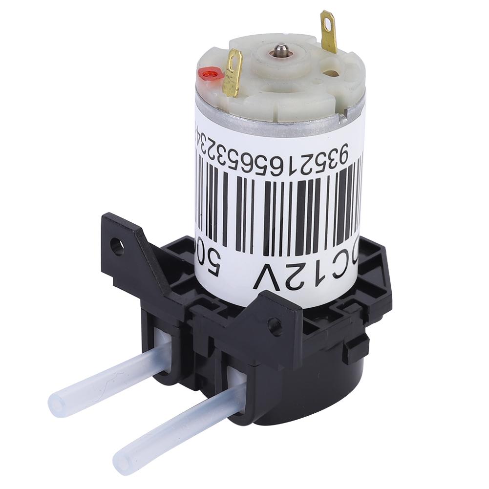 Right Angle Self Priming Pump Micro Peristaltic Pump with Silicone Tube for Experiment
