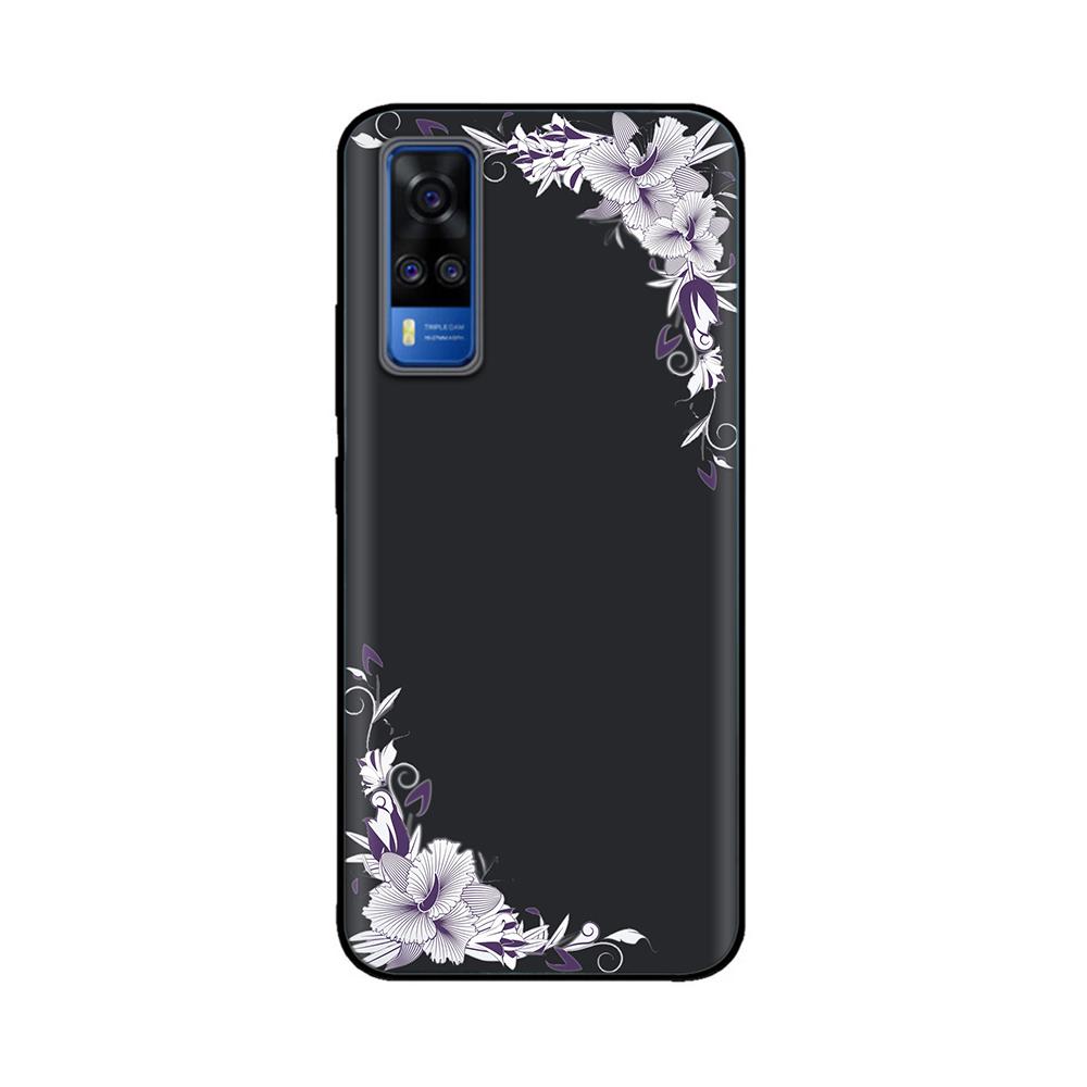 Für vivo Y31 2021 Hülle Weiche Schwarze Silikon Rückabdeckung Fundas Für Vivo Y51a Y51 2020 Dezember V2030 Y 51 VivoY31 V2036 Handyhülle