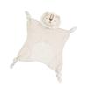 Machine Washable Infant Security Blanket PP Cotton Fabric Comforting Towel Animal Design for Toddler Anxiety Relief
