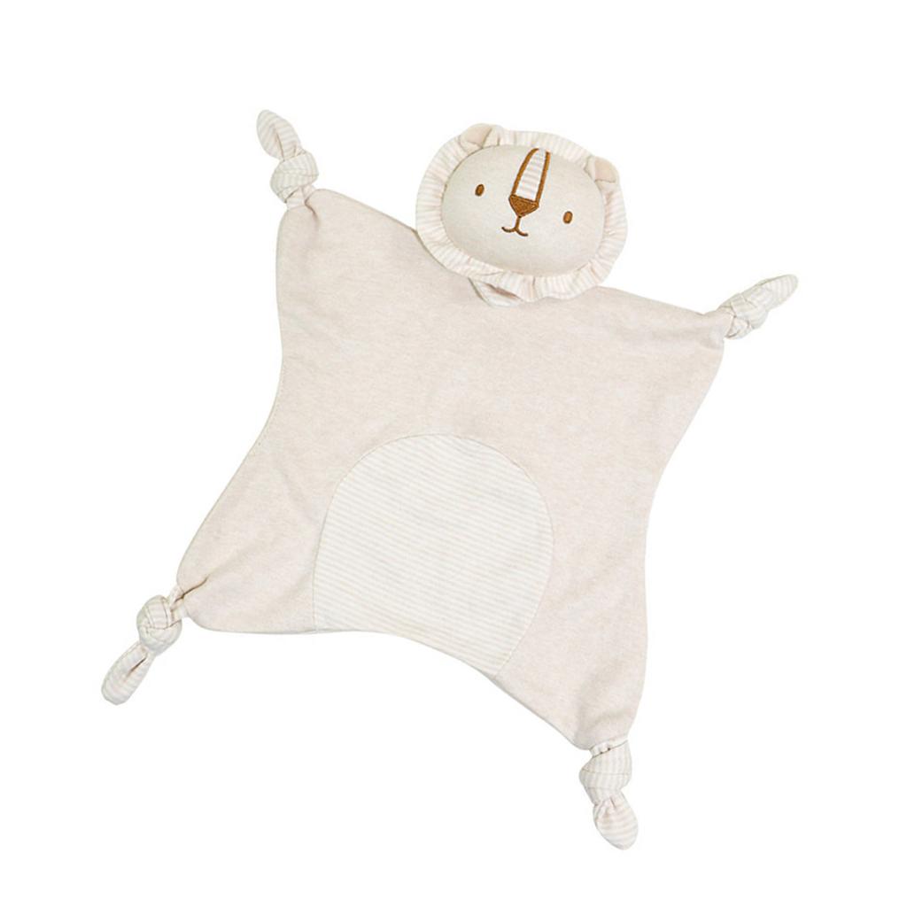Machine Washable Infant Security Blanket PP Cotton Fabric Comforting Towel Animal Design for Toddler Anxiety Relief