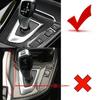 Carbon Fiber Gear Shift Panel Interior Trim Sticker For BMW 3 4 Series F30 USA