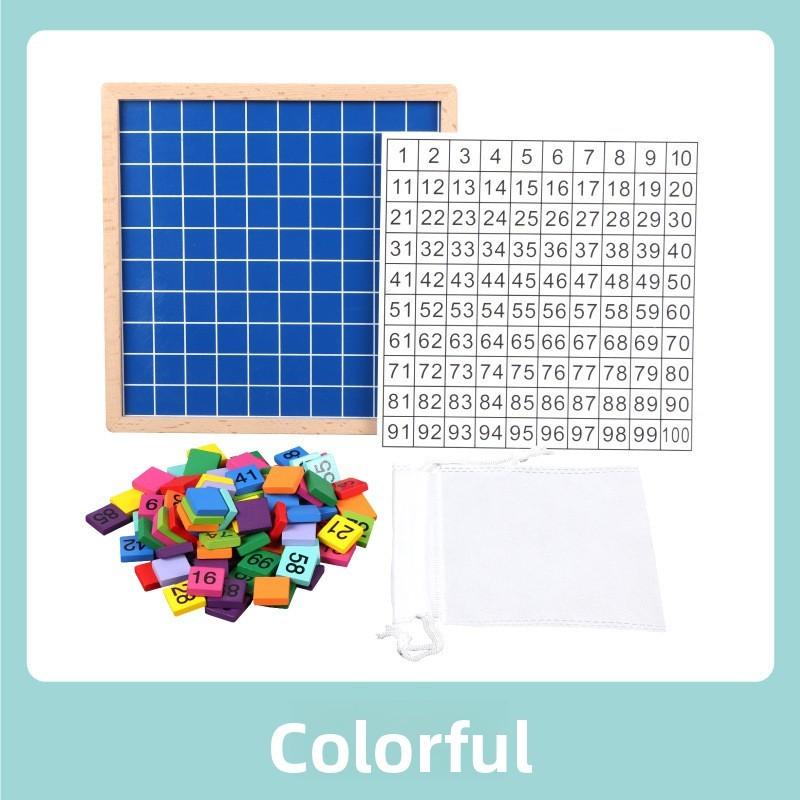 

Wooden Number Puzzle Board For Kids Educational Toy Math Learning For Toddlers Multicolor