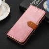 For Samsung Galaxy Xcover7 Leather Wallet Case Golden Buckle Magnetic Clasp