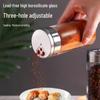 SPSR Borosilicate Glass Seasoning Shaker Set