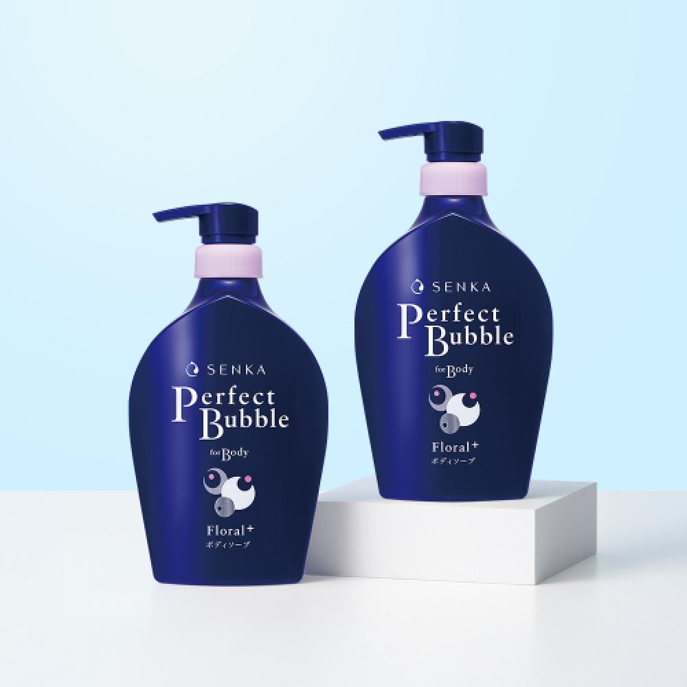 

Senka Perfect Bubble For Body Floral Plus 500ml X2 FREE