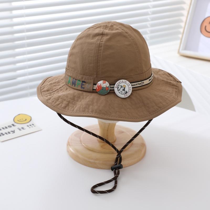 Children's Hats Summer Thin Quick Drying Hats  Baby Summer Sun Protection Hats  Boys  Sun Hats  Girls  Fisherman Hats  Kids