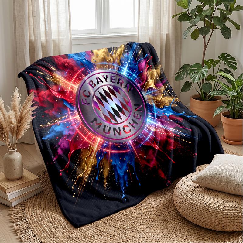 Bayern Munich Theme blanket Soft Flannel Blanket Plush Throw Blanket Cozy Sofa Bed Blanket for Home Decor