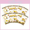 Construction Truck Notebooks For Kids With Paper Cover And Educational Use In Party Settings