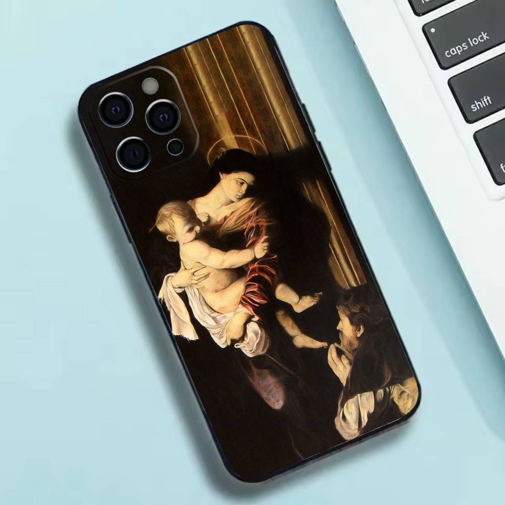 

Caravaggio Paintings Phone Case Silicone Soft For IPhone 17 16 15 14 13 12 11 X XR Plus Pro Max Plus iPhone17air