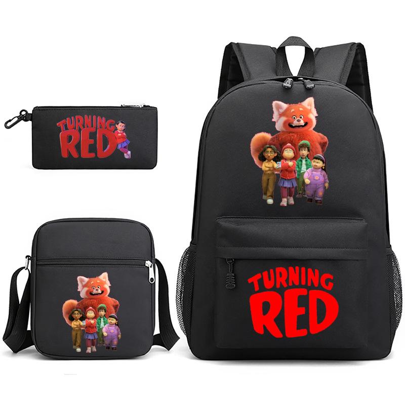 2022 Youth Metamorphosis 3 Sets/piece Laptop Backpack School Teen Girl Student Schoolbag