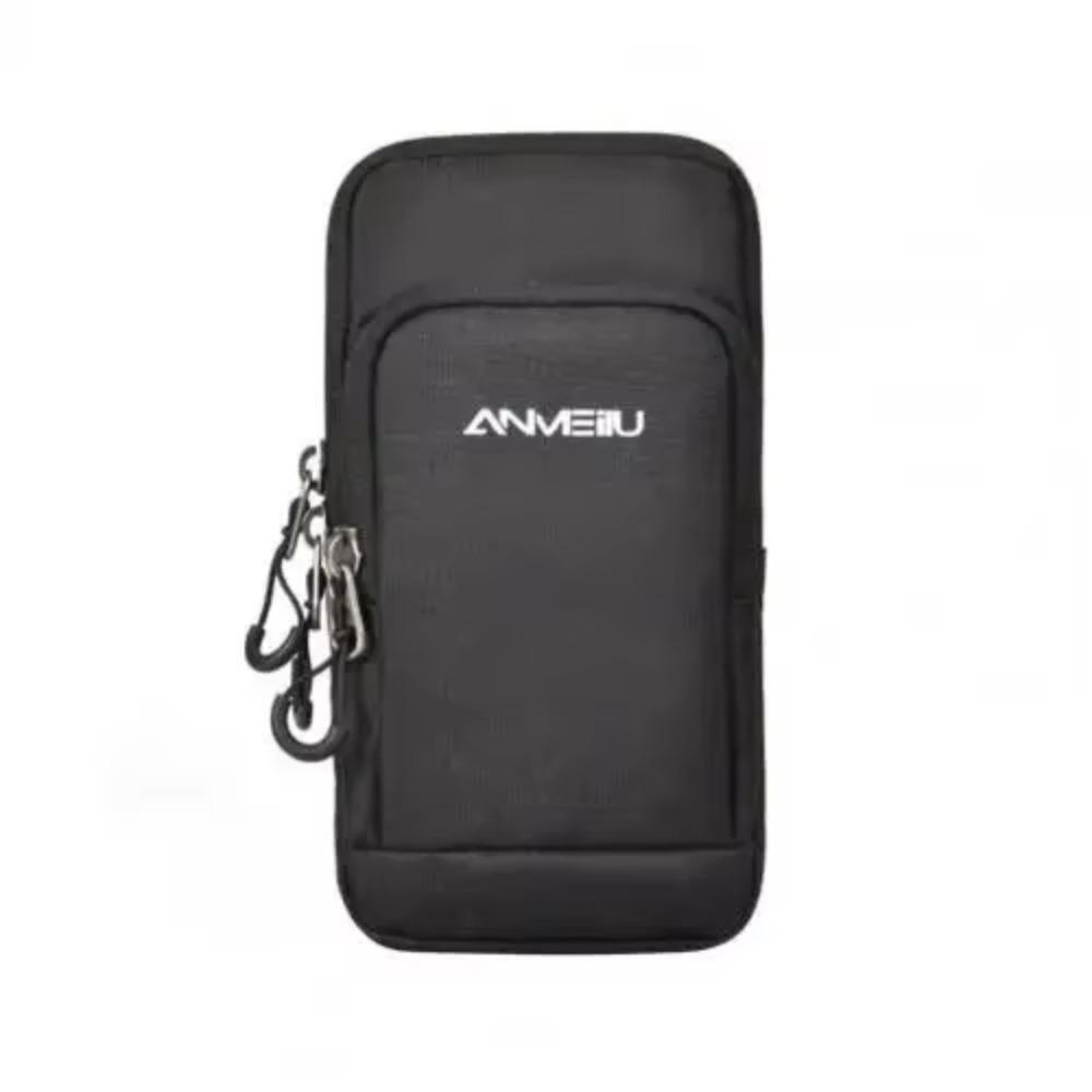 

Waterproof Smartphone Bag Fastener Type Phone Storage Bags Cell Phone Pouch Camping Hiking чёрный